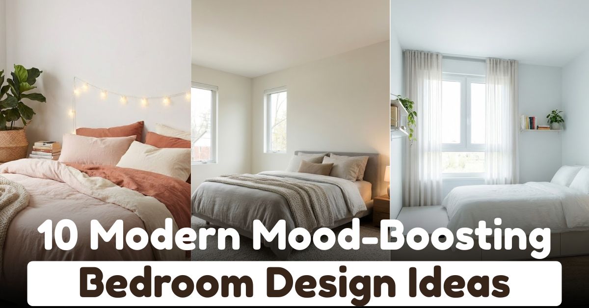 Modern Mood-Boosting Bedroom Design Ideas