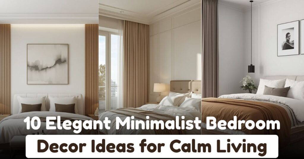 Elegant Minimalist Bedroom Decor Ideas