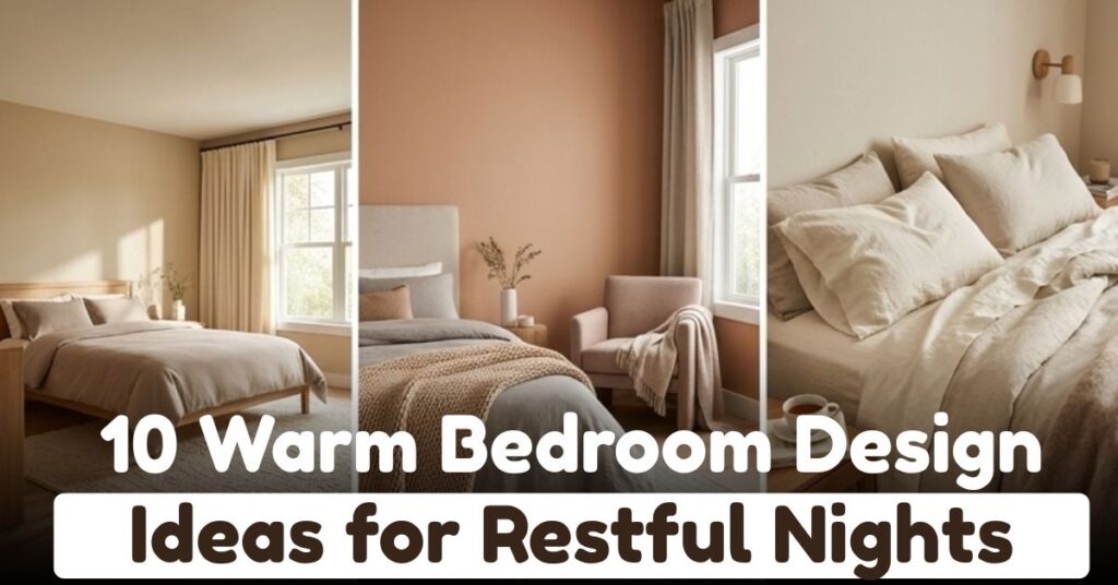 Warm Bedroom Design Ideas
