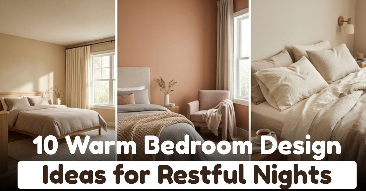 Warm Bedroom Design Ideas