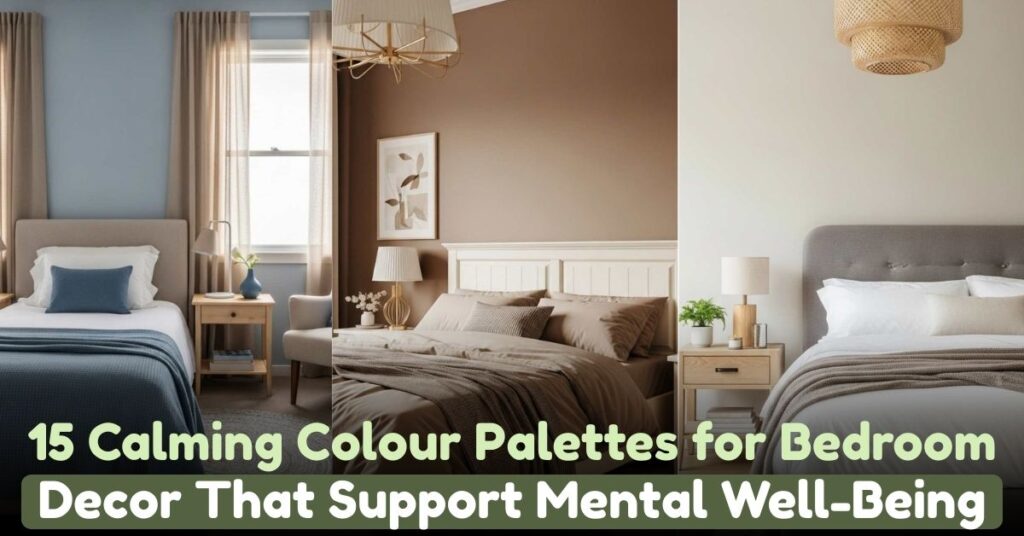 Calming Colour Palettes for Bedroom Decor