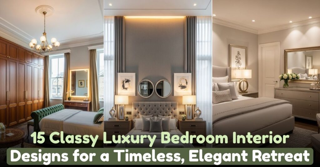 Classy Luxury Bedroom Interior Designs