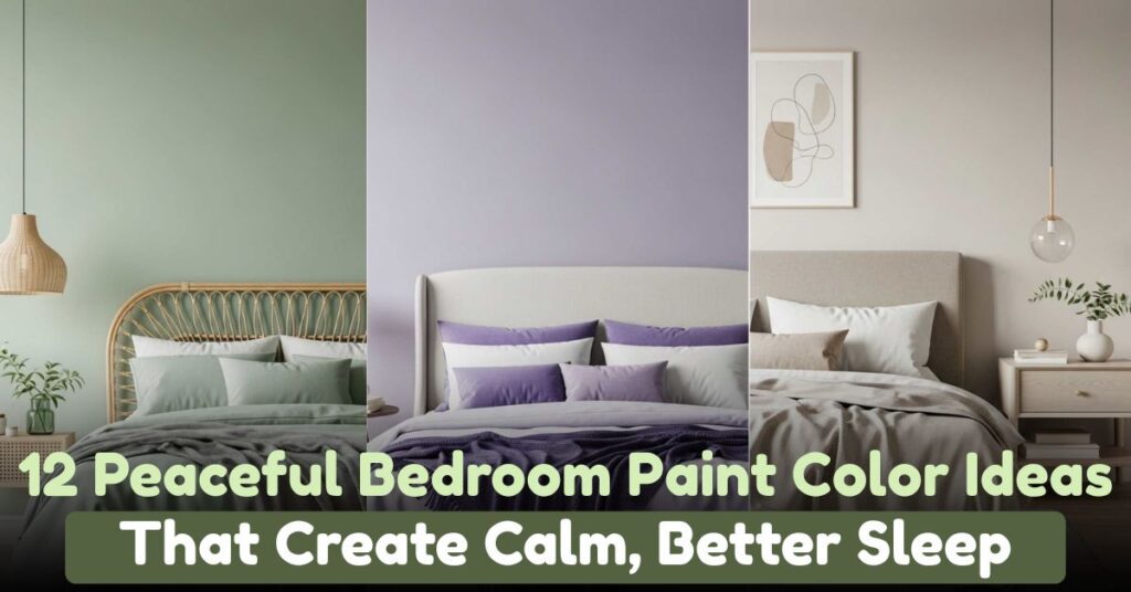 12 Peaceful Bedroom Paint Color Ideas