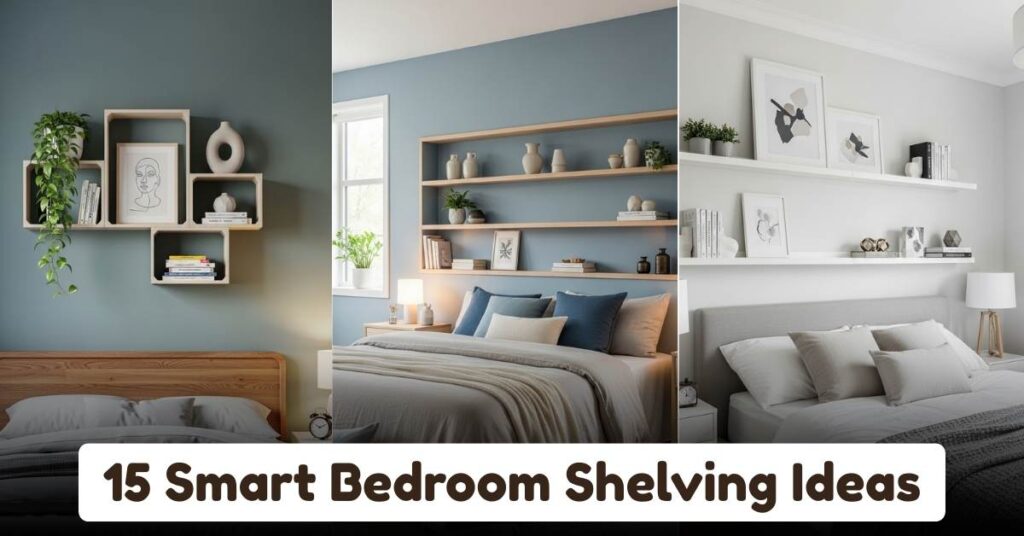 Smart Bedroom Shelving Ideas