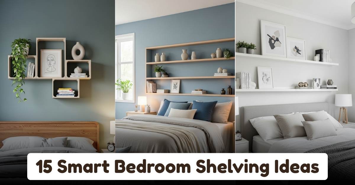 Smart Bedroom Shelving Ideas
