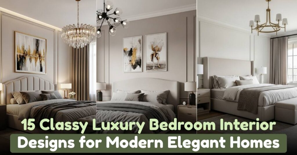 Classy Luxury Bedroom Interior Designs