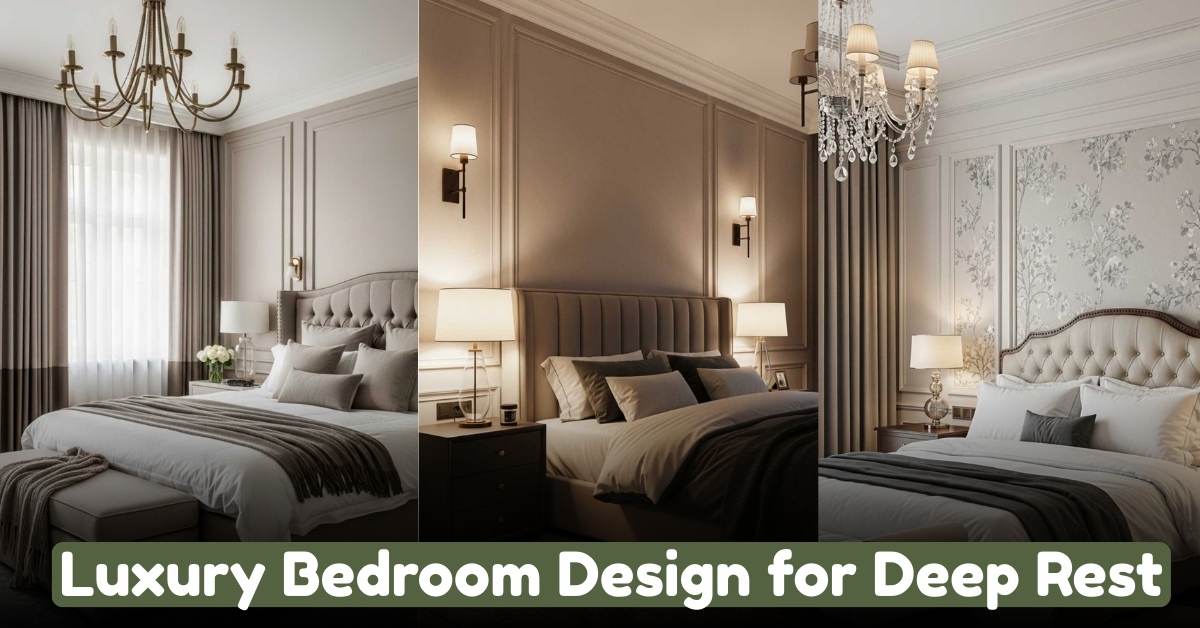 Luxury Bedroom Design for Deep Rest