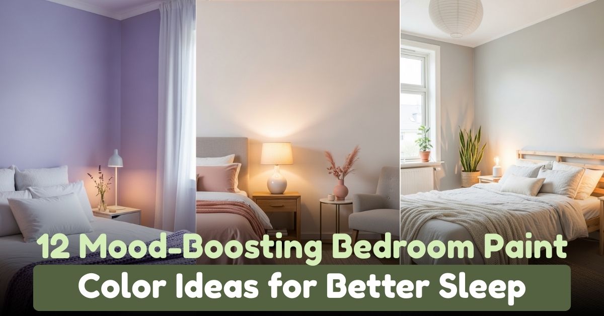 Mood-Boosting Bedroom Paint Color Ideas
