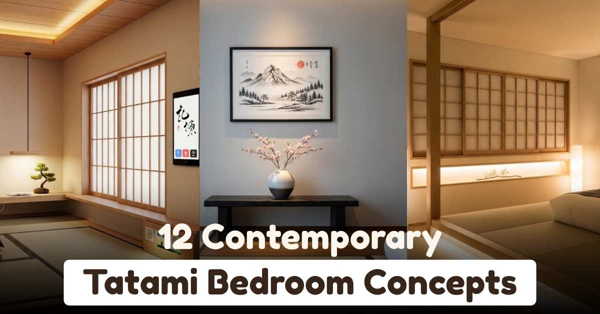 Contemporary Tatami Bedroom Concepts