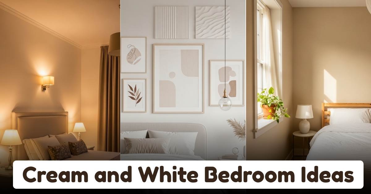 Cream and White Bedroom Ideas