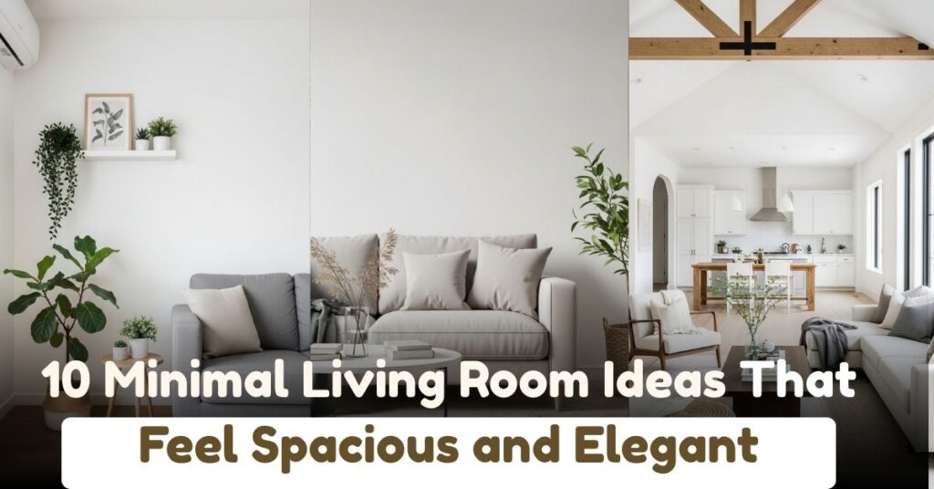 10 Minimal Living Room Ideas That Feel Spacious and Elegant