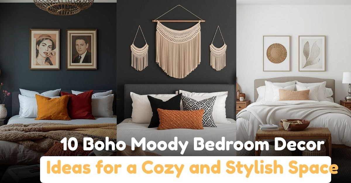 10 Boho Moody Bedroom Decor Ideas for a Cozy and Stylish Space