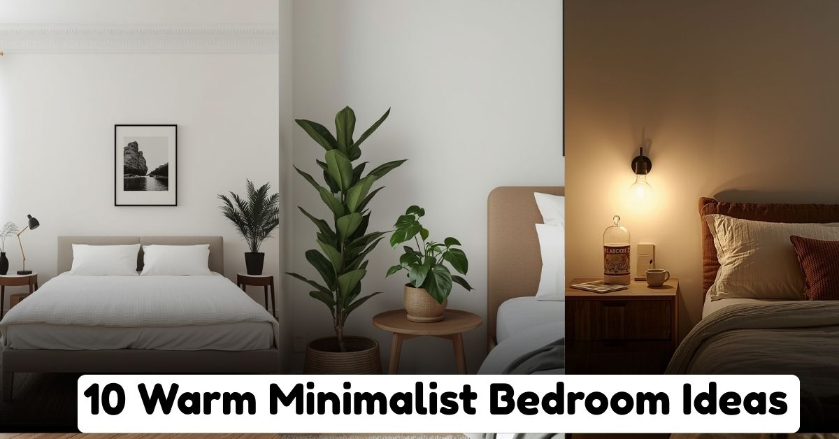 10 Warm Minimalist Bedroom Ideas