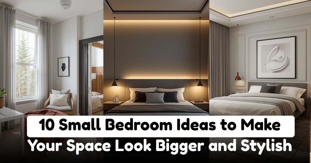 10 Small Bedroom Ideas to Make Your Space Look Bigger and Stylish