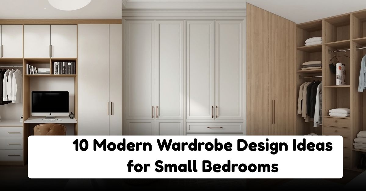 10 Modern Wardrobe Design Ideas for Small Bedrooms