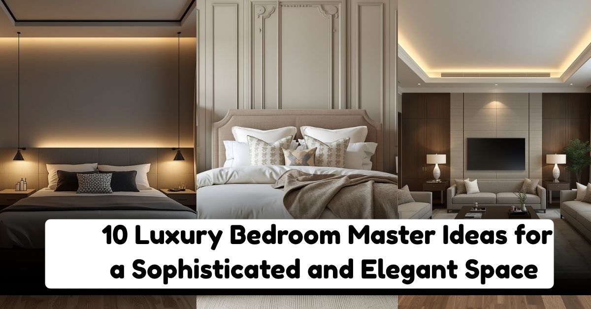 10 Luxury Bedroom Master Ideas for a Sophisticated and Elegant Space (2026)