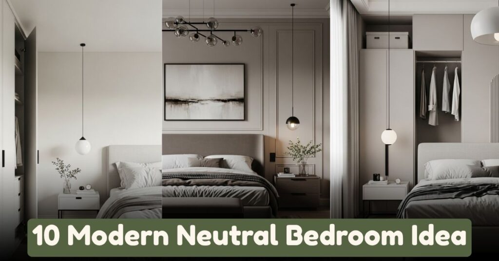 10 Modern Neutral Bedroom Ideas