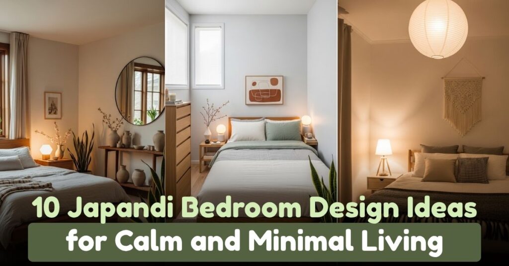 10 Japandi Bedroom Design Ideas