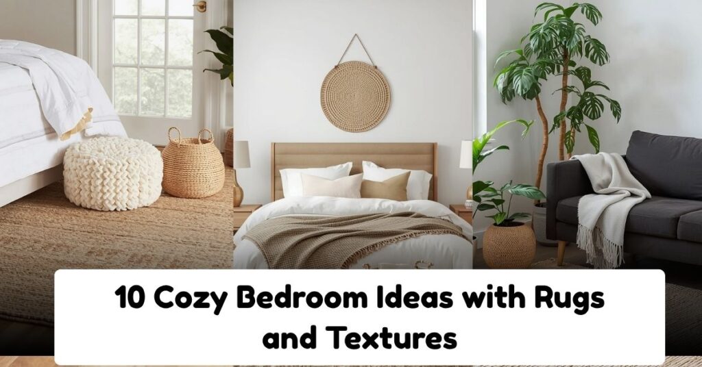 10 Cozy Bedroom Ideas with Rugs and Textures