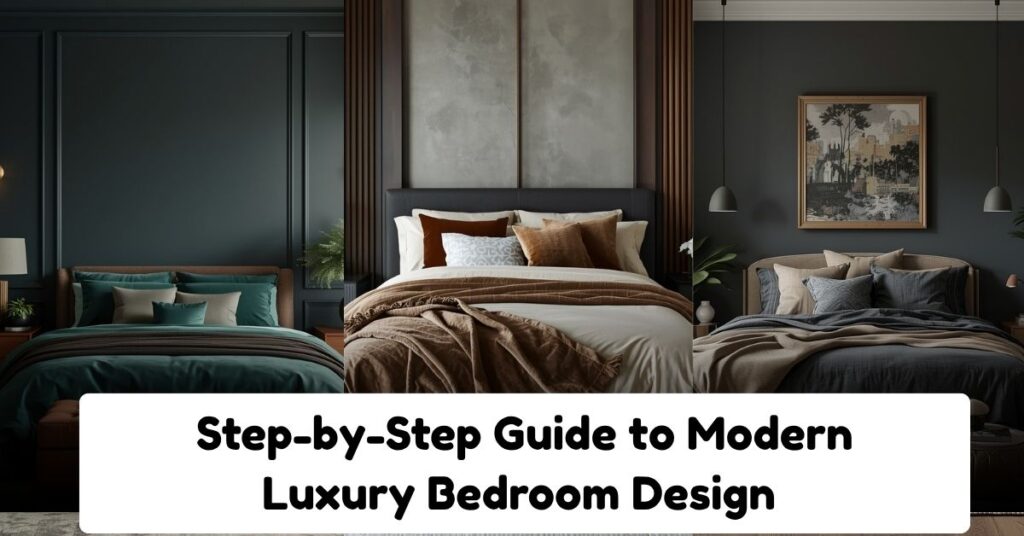 Step-by-Step Guide to Modern Luxury Bedroom Design