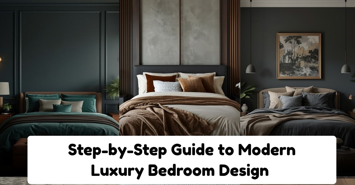 Step-by-Step Guide to Modern Luxury Bedroom Design