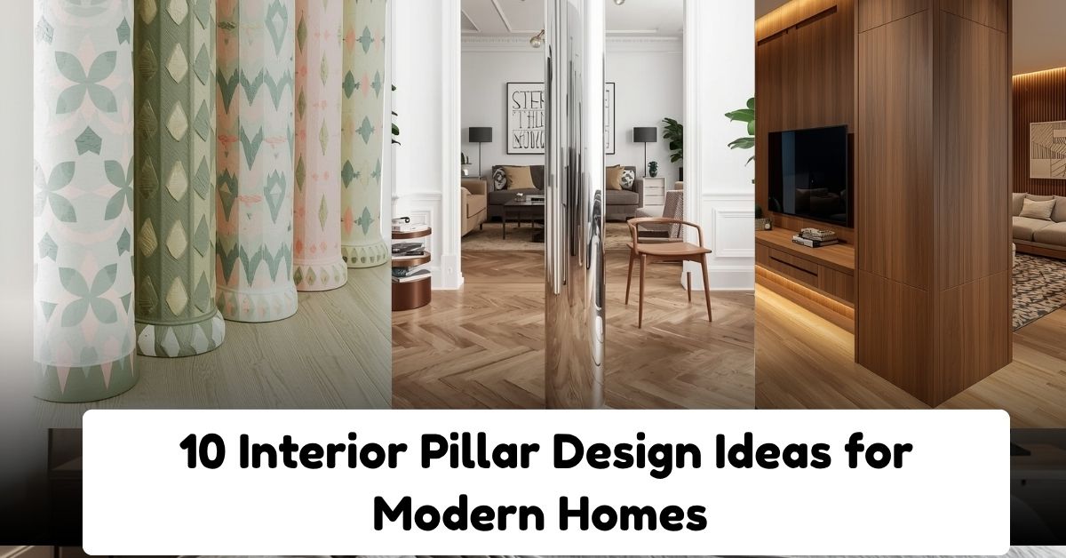 10 Interior Pillar Design Ideas for Modern Homes